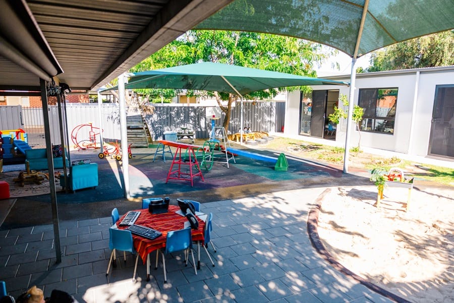 Quiet play areas for relaxation
